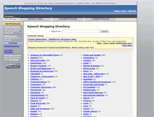 Tablet Screenshot of epooch.com